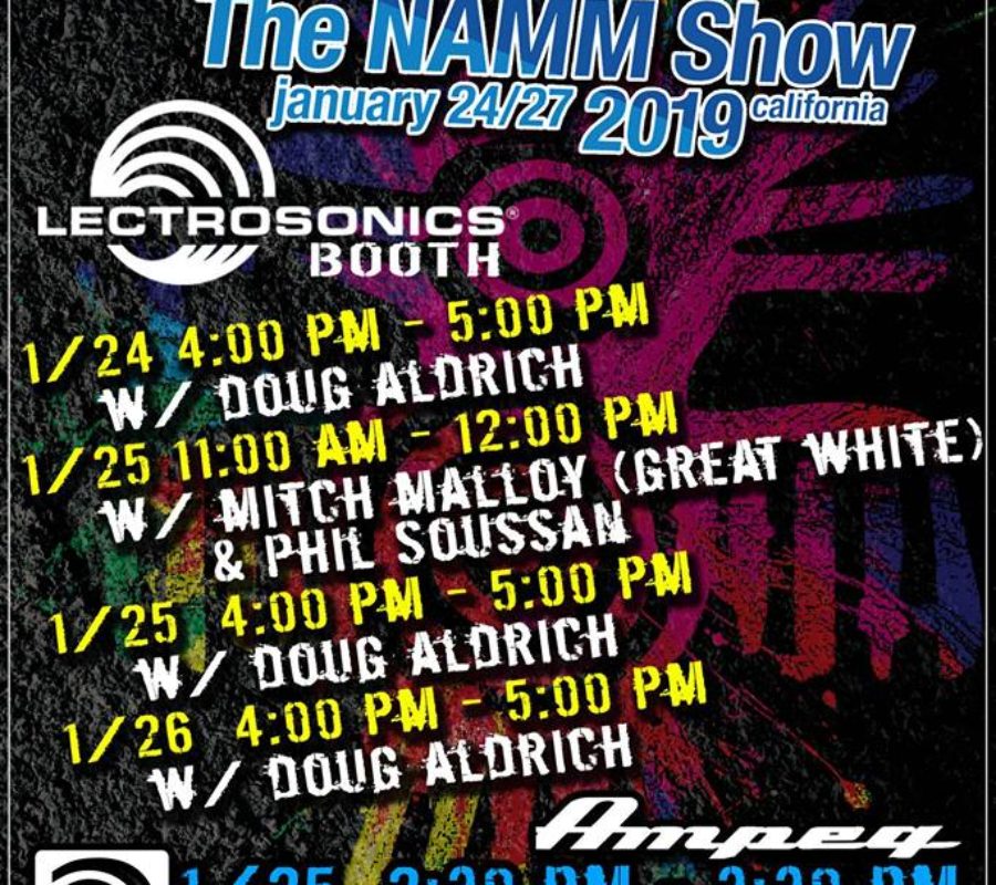 Marco Mendoza​ at NAMM SHOW 2019 !!