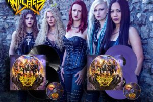  Burning Witches  re-issuing their debut album ‘Burning Witches’ on January 18th 2019, via Nuclear Blast