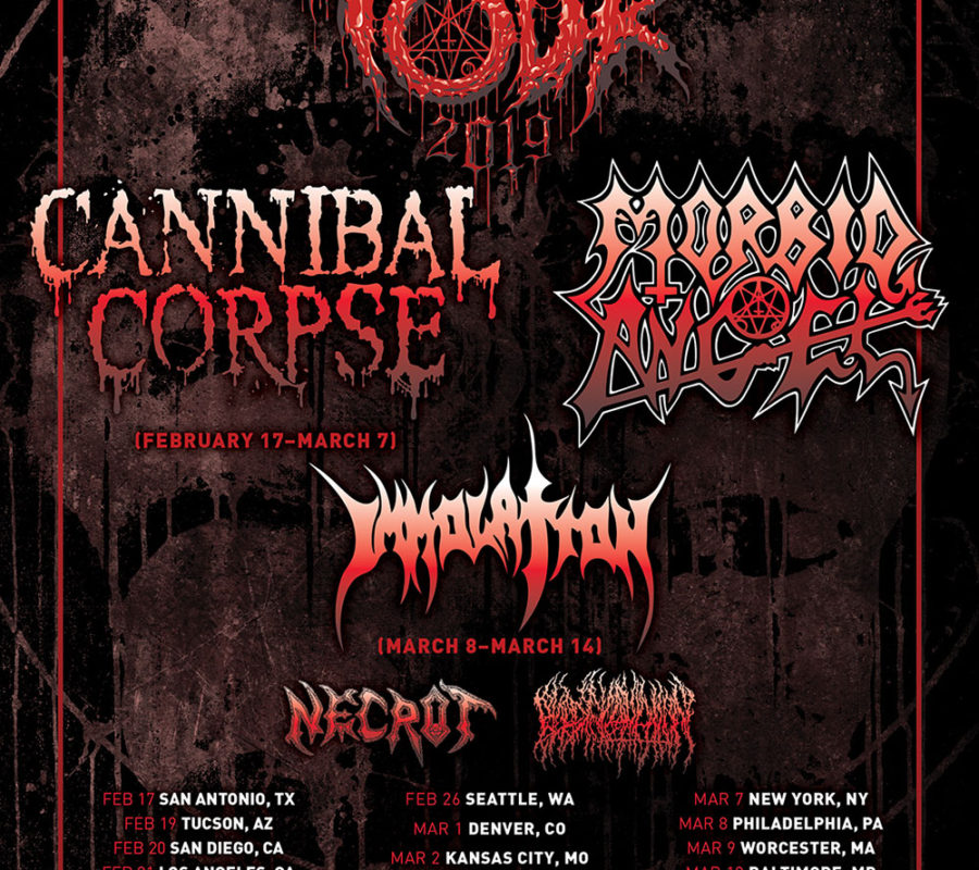 Cannibal Corpse enlist Erik Rutan to fill in for Pat O'Brien on