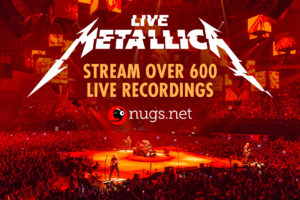 entire Live METALLICA concert catalog is now available for unlimited on-demand streaming on nugs.net.