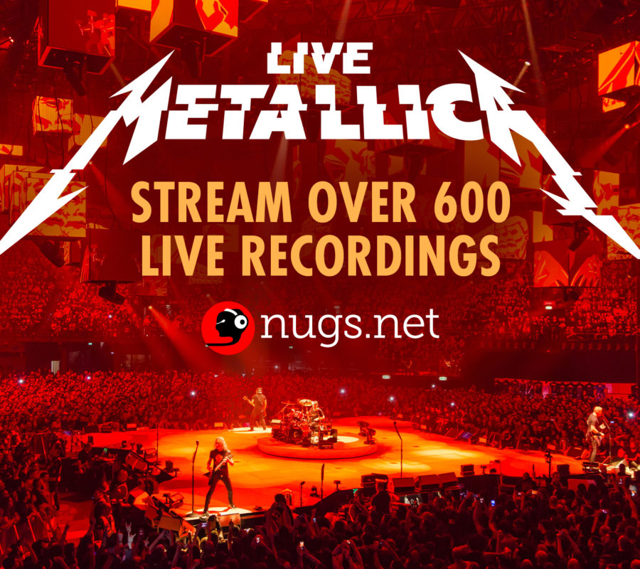 entire Live METALLICA concert catalog is now available for unlimited on-demand streaming on nugs.net.