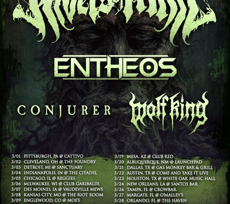 RIVERS OF NIHIL to play new album, ‘Where Owls Know My Name’, in its entirety on upcoming USA tour