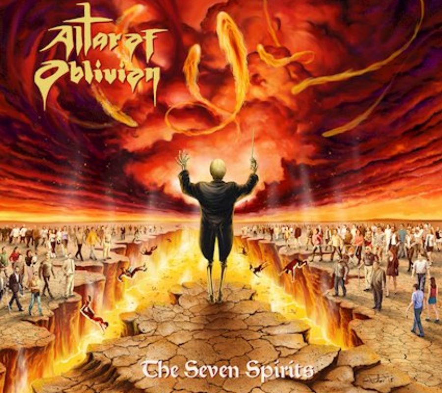 ALTAR OF OBLIVION – THE SEVEN SPIRITS album released on 4/26/19 on SHADOW KINGDOM RECORDS