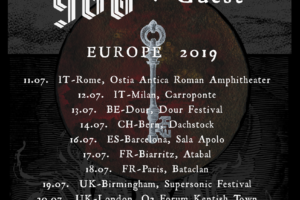 NEUROSIS announce European tour dates this summer, with support from YOB