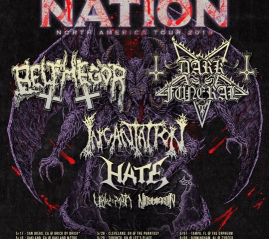 BELPHEGOR ANNOUNCES NORTH AMERICAN CO-HEADLINING TOUR WITH DARK FUNERAL