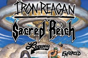 IRON REAGAN and SACRED REICH announce North American tour in May. Supporting bands will be LEEWAY and ENFORCED.