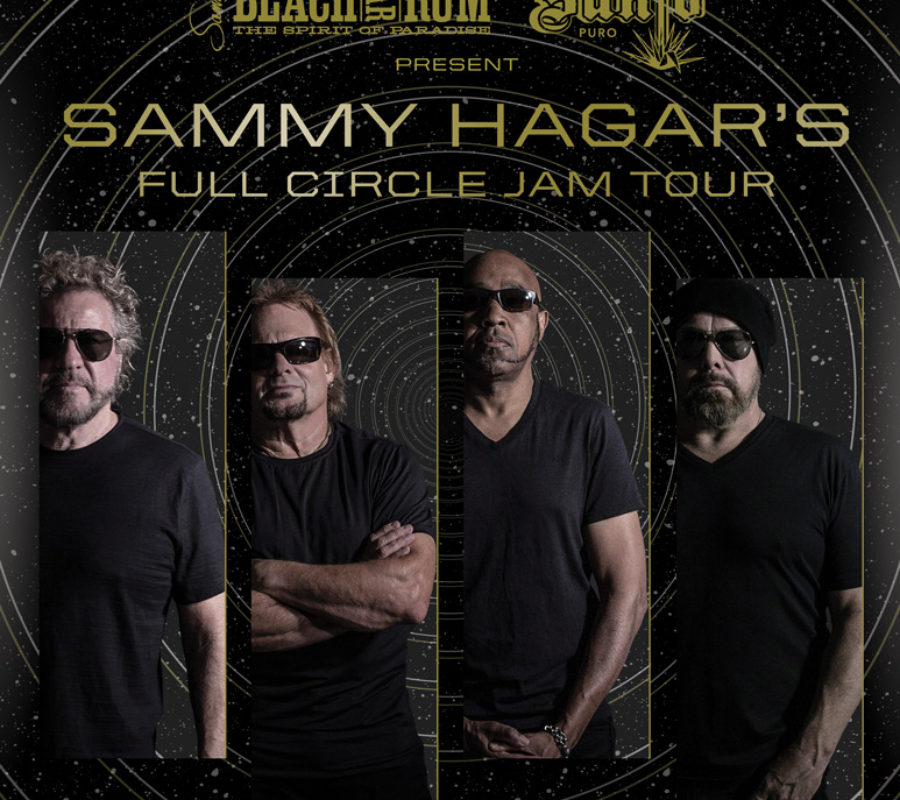 SAMMY HAGAR & THE CIRCLE'S NORTH AMERICAN TOUR DATES + TRACK LISTING