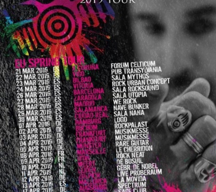 MARCO MENDOZA(THE DEAD DAISIES BASSIST)VIVA LA ROCK TOUR DATES FOR EUROPE IN MARCH / APRIL