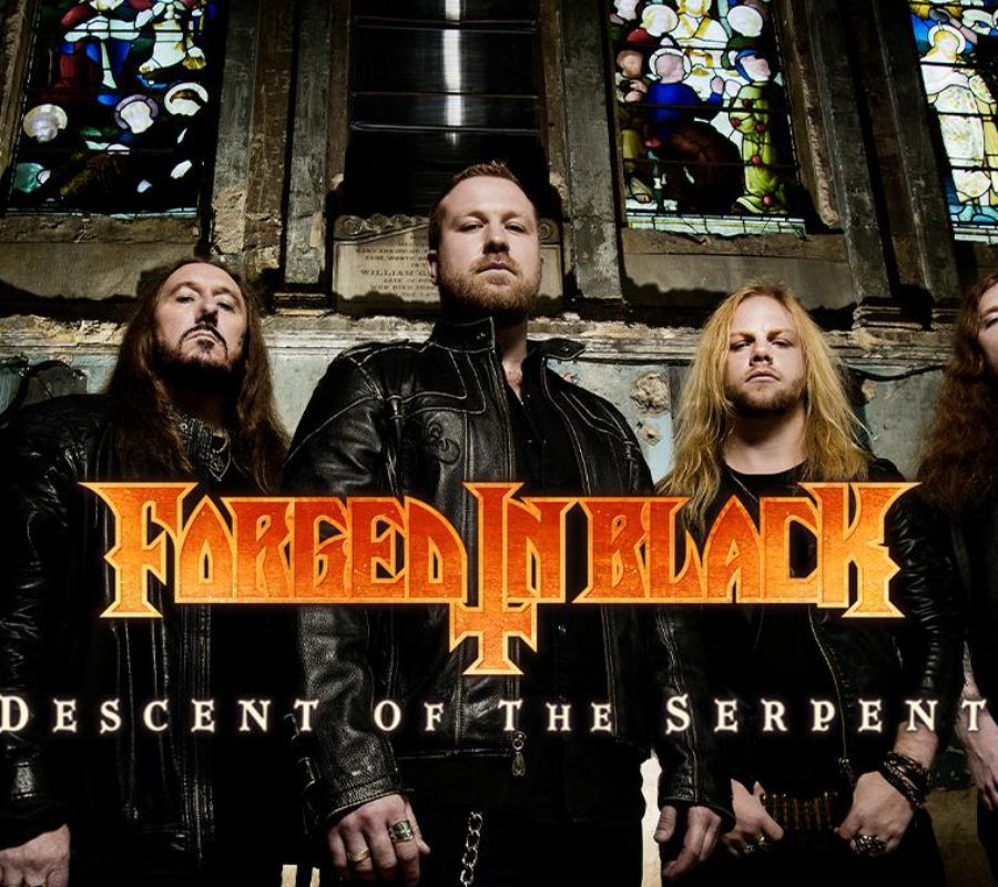 FORGED IN BLACK – inked a deal with FIGHTER RECORDS, worldwide release of their upcoming second album, “Descent of the Serpent”, scheduled for international release March 5, 2109