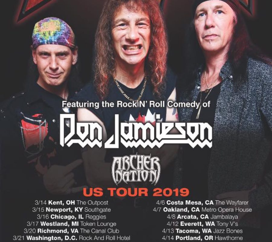 ANVIL – fan filmed videos from a recent show, ANVIL is currently on a tour of North America