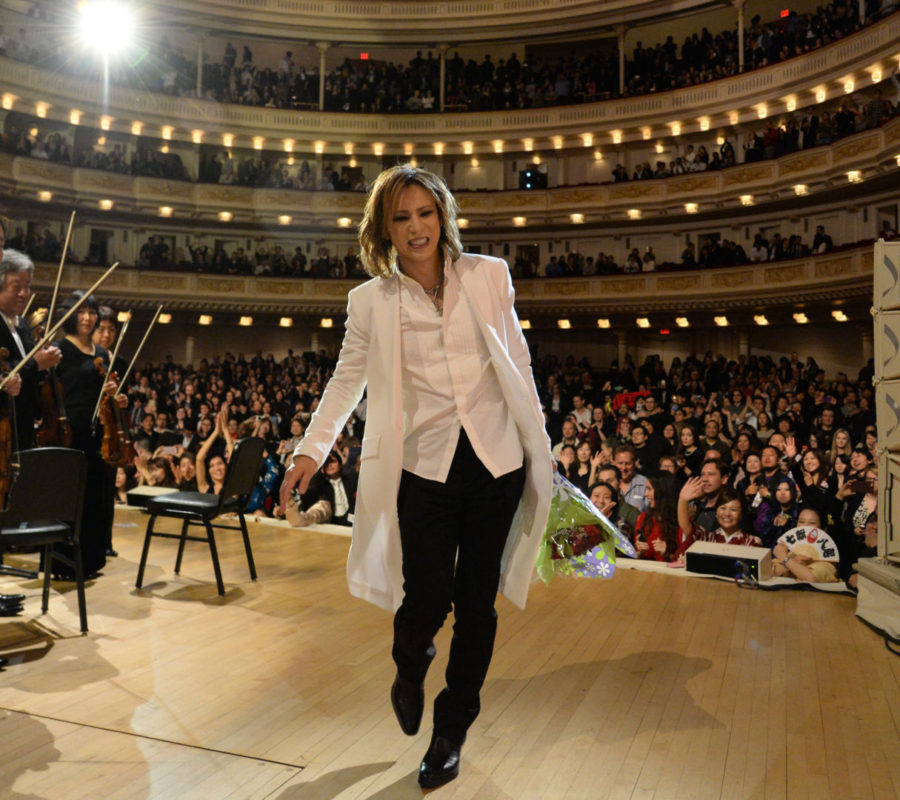 Yoshiki’s(X JAPAN) – live special at New York’s Carnegie Hall to air on PBS(NY) on 3/8/19