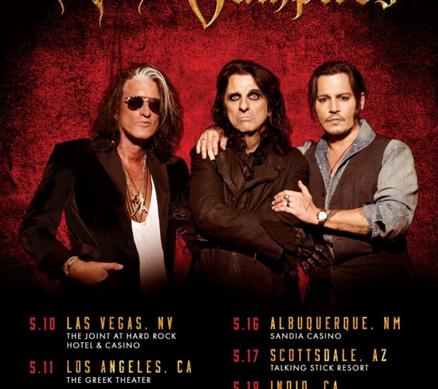 HOLLYWOOD VAMPIRES – announce West Coast Tour dates for 2019