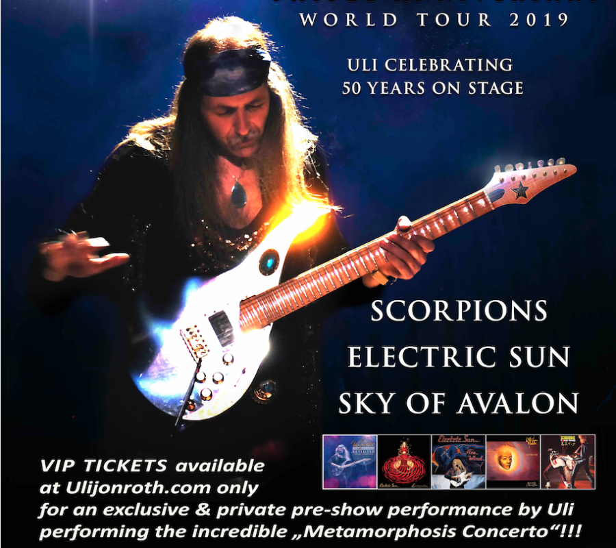 ULI JON ROTH – US AND CANADA tour celebrating his 50TH YEAR ANNIVERSARY announced