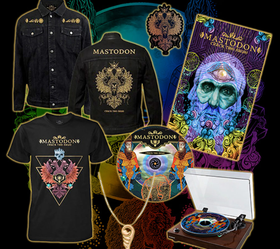 MASTODON – celebrate 10 years of CRACK THEY SKYE by releasing special merch