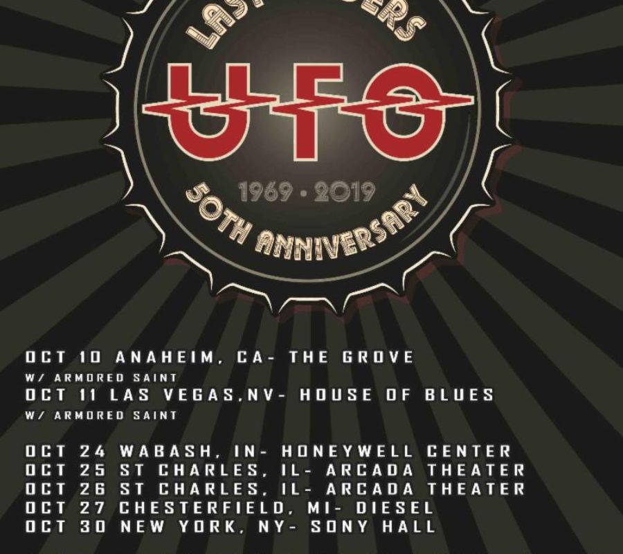 UFO Announces Final North American “Last Orders” Tour