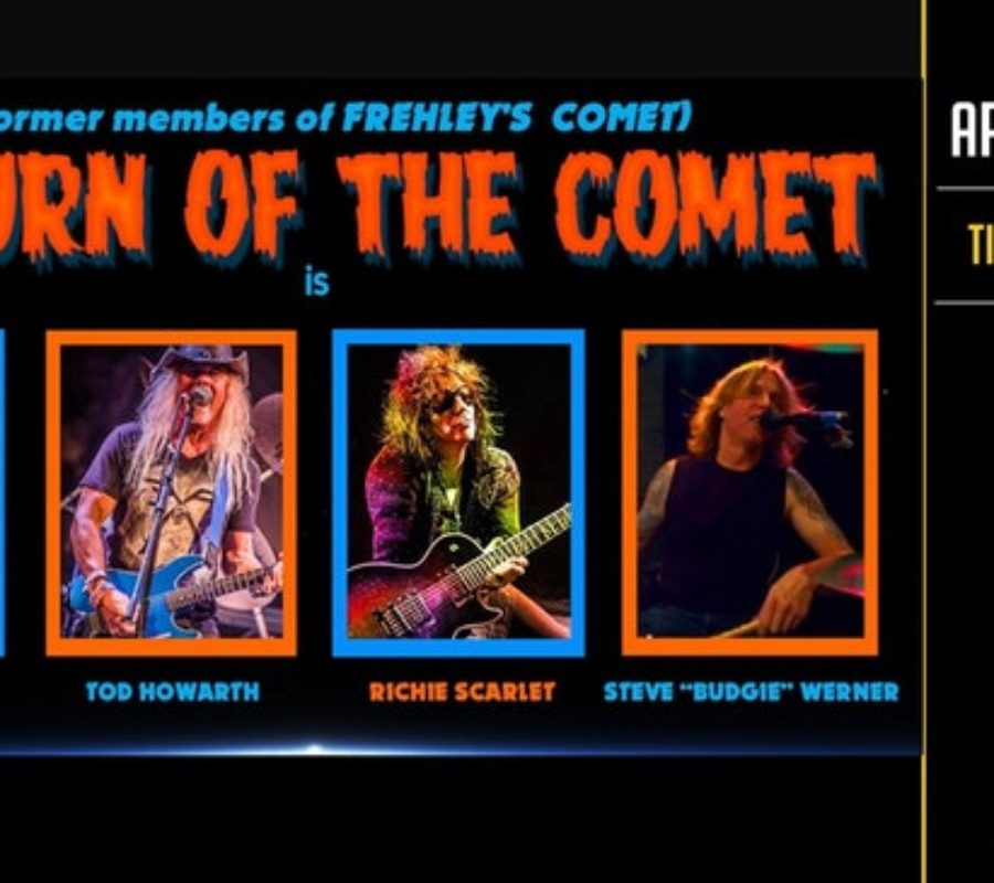 RETURN OF THE COMET – fan filmed videos from show in Bridgeport, CT on April 5, 2019 – band features former members of FREHLEY’S COMET