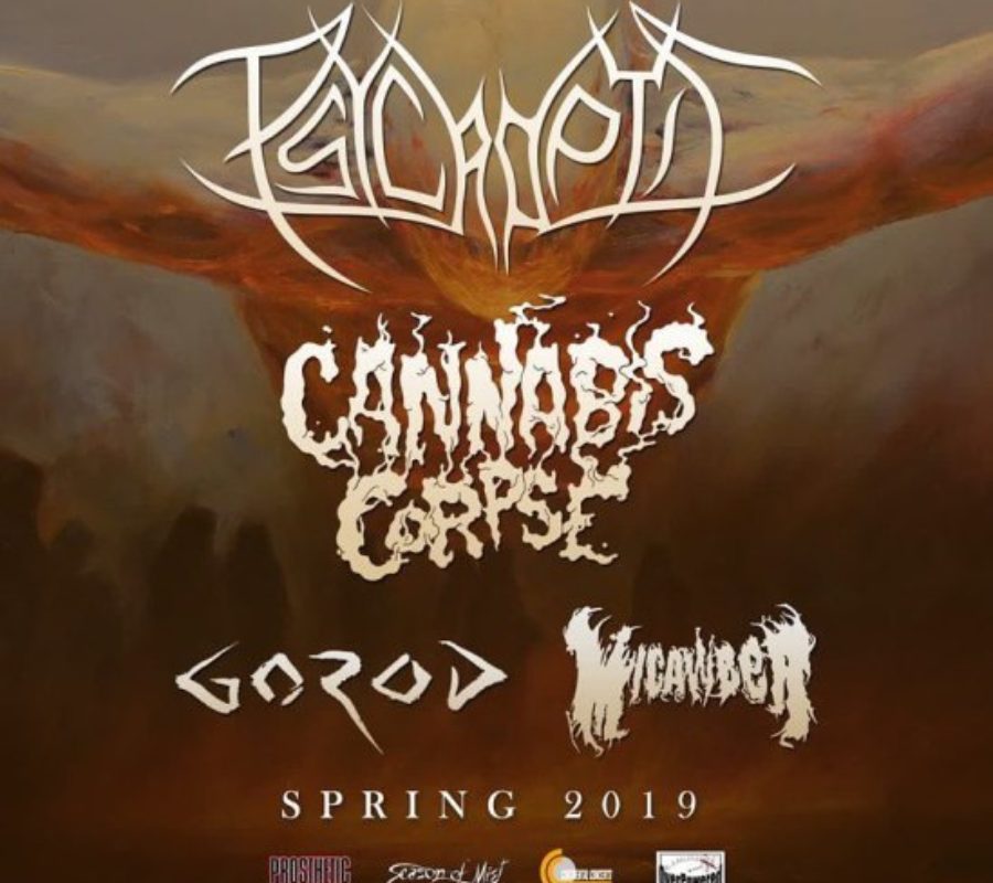 PSYCROPTIC – CANNIBAL CORPSE – GOROD – MICAWBER – DISCARNATE MOTIONS — full set videos from Church of the 8th Day@Catch One  Los Angeles, CA.  April 27, 2019