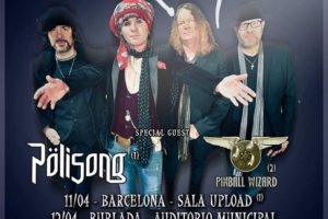 THE QUIREBOYS – fan filmed videos from a show in Barcelona, Spain, April 11, 2019