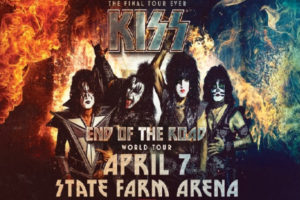 KISS – official clip & fan filmed videos from the State Farm Arena, Atlanta, GA on April 7, 2019