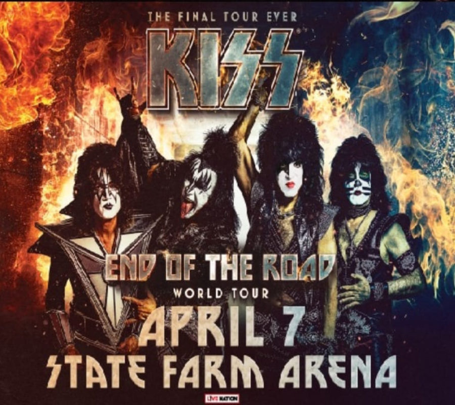 KISS – official clip & fan filmed videos from the State Farm Arena, Atlanta, GA on April 7, 2019