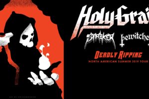 HOLY GRAIL – announce North American tour dates with STRIKER and BEWITCHER for 2019