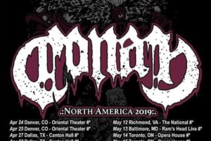 CONAN – Kickoff North American Tour Alongside Black Label Society Tonight