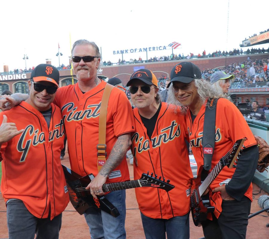 7th Annual METALLICA Night with the San Francisco Giants at Oracle Park in San Francisco, CA on April 26, 2019.