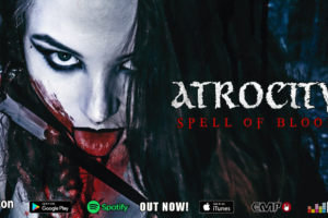 ATROCITY – new 7″ vinyl single “Spell Of Blood/Blue Blood” is out now on colored vinyl as well as digitally