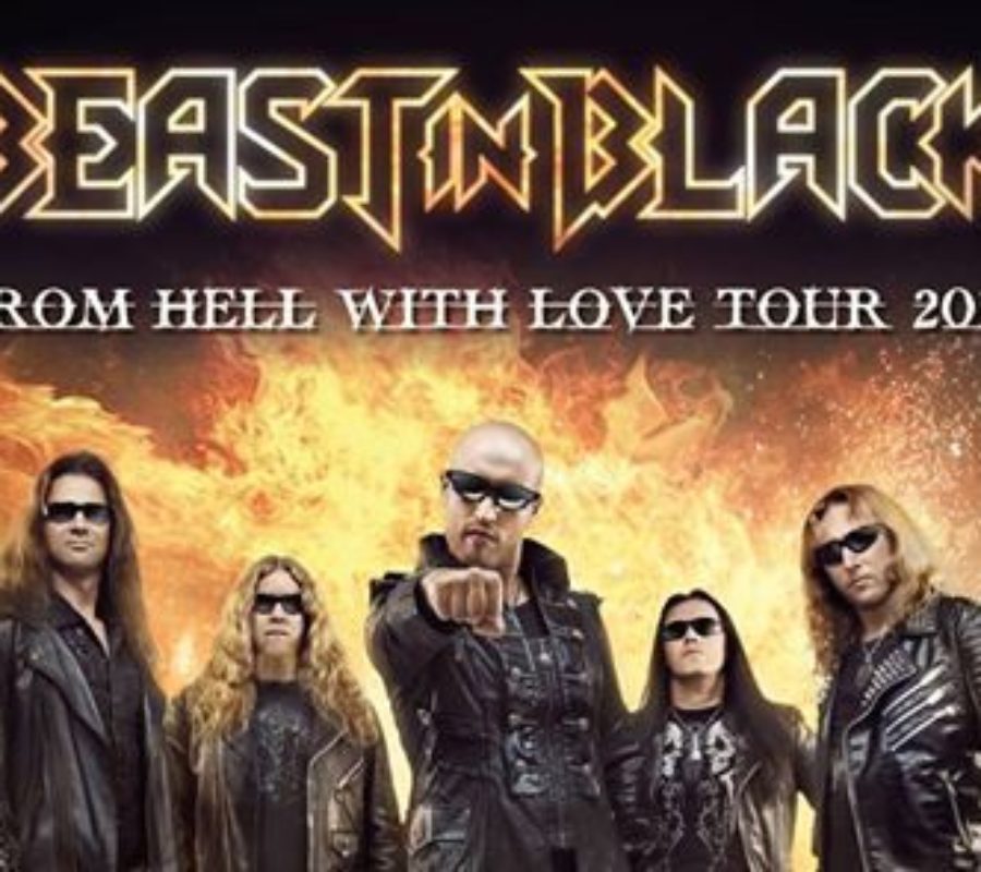 BEAST IN BLACK – fan filmed videos from some recent shows on the “FROM HELL WITH LOVE Tour 2019”
