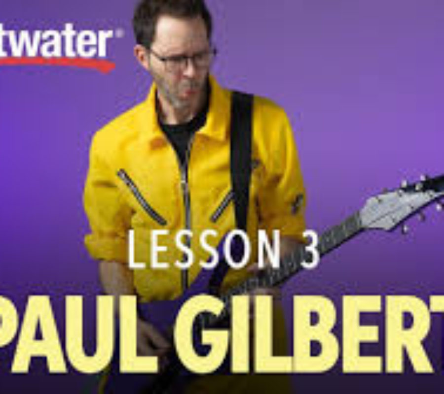 PAUL GUILBERT –  Guitar Lesson 3: An Ace Up Your Sleeve: “The Most Important Lick I Can Ever Show You.” ACE FREHLEY inspired lesson