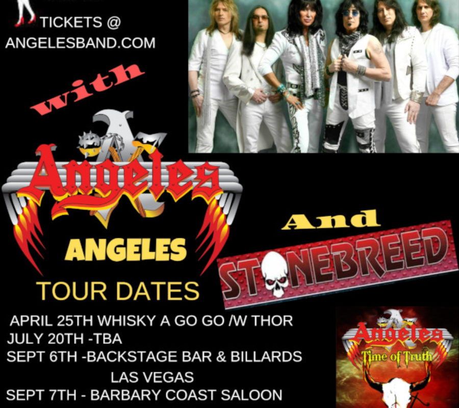 ANGELES – Announce Show With ANGEL And First Round of Tour Dates