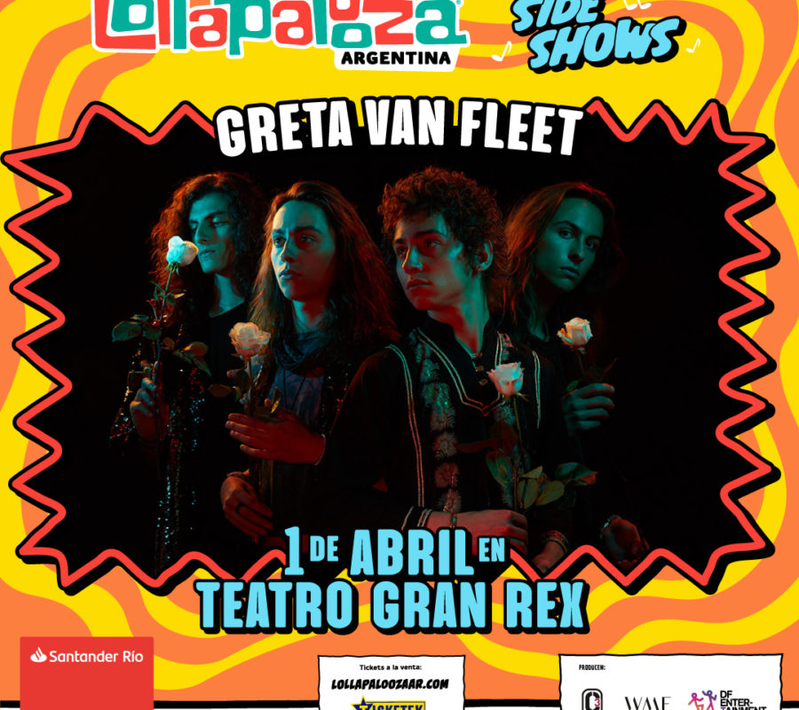 GRETA VAN FLEET – pro shot(TV)video of full set from Lollapalooza Brazil 2019