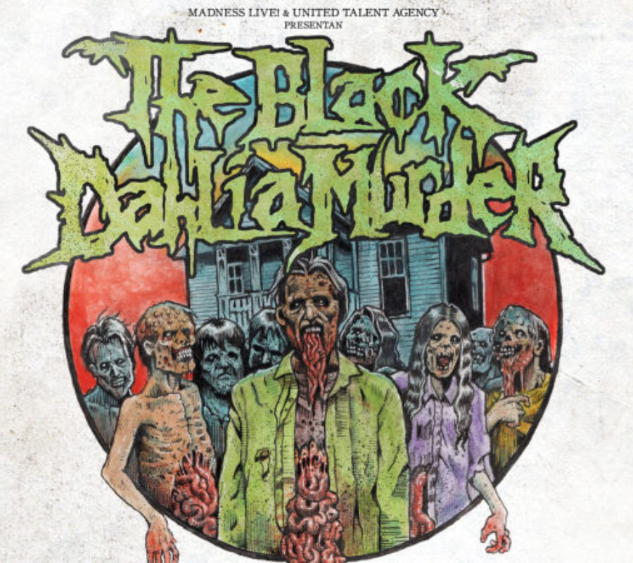 THE BLACK DAHLIA MURDER – fan filmed videos from BÓVEDA, BARCELONA, Spain April 28, 2019
