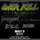 OVERKILL, DEATH ANGEL & MOTHERSHIP – fan filmed videos from Anthology in Rochester, NY May 9, 2019