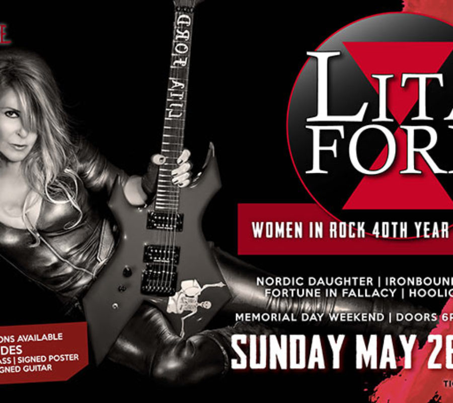 LITA FORD – fan filmed videos from  Buffalo Rose in Golden, CO May 26, 2019