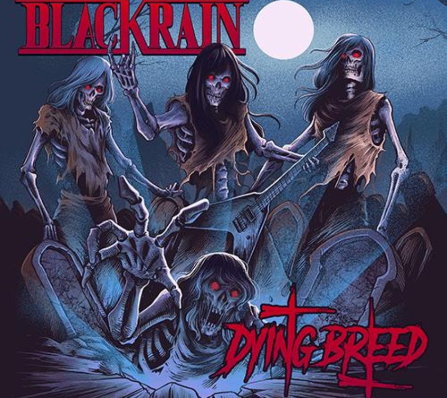 BLACKRAIN – French Sleaze Rockers’ “DYING BREED” Album Released September 13th on SPV  #blackrain