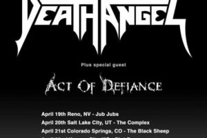DEATH ANGEL  –  fan filmed videos from the DNA Lounge in San Francisco, CA on May 19, 2019 (includes NEW songs)