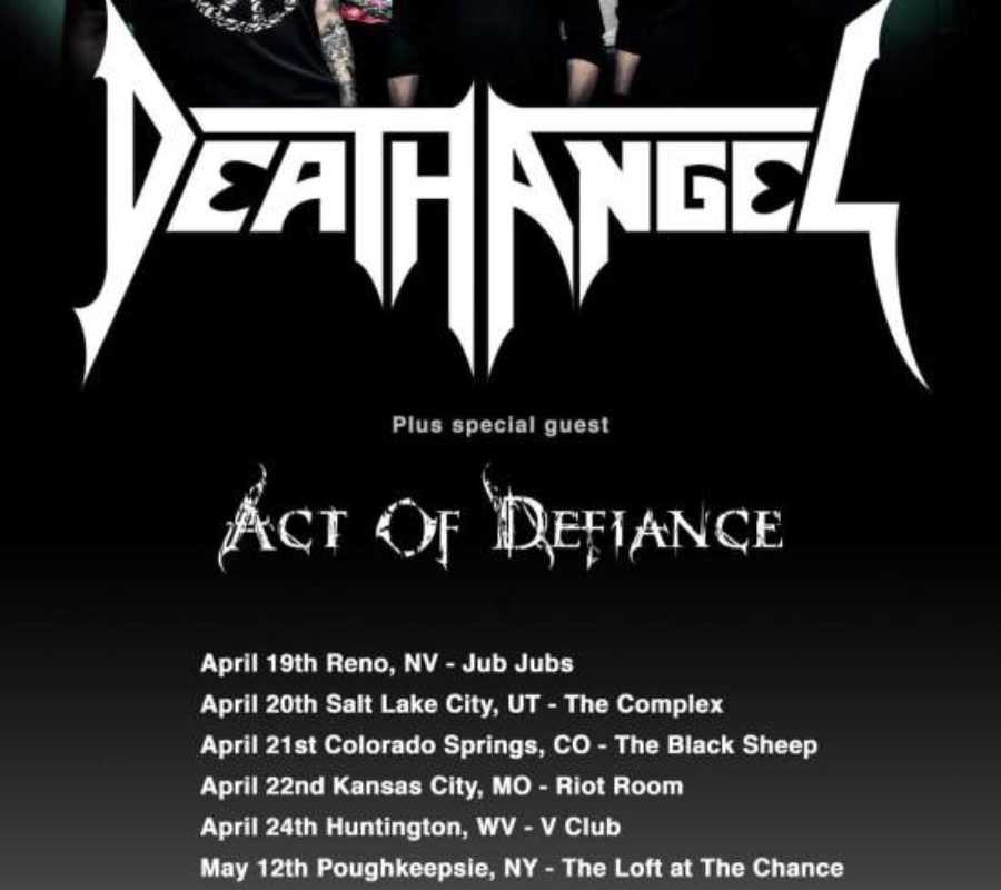 DEATH ANGEL  –  fan filmed videos from the DNA Lounge in San Francisco, CA on May 19, 2019 (includes NEW songs)