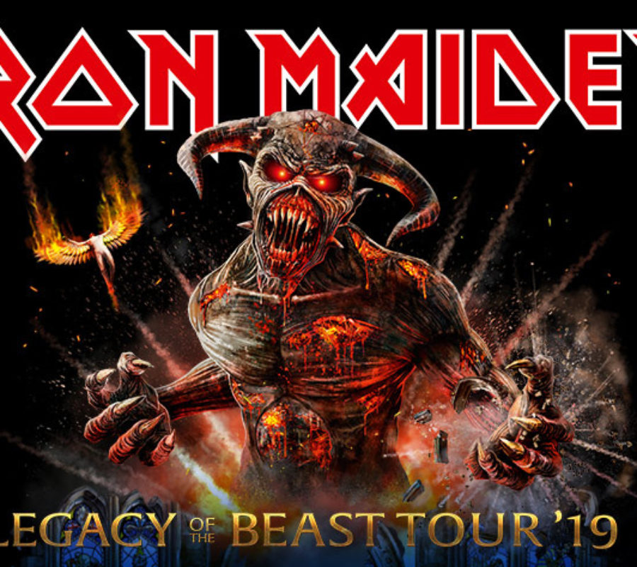 IRON MAIDEN – fan filmed videos from the Rogers Arena  Vancouver BC, Canada  Tuesday 3/9/2019 #ironmaiden #legacyofthebeast