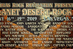 RED FANG, KYNG & BLACK WATER RISING – fan filmed videos from the Planet Desert Rock festival in Las Vegas May 18, 2019