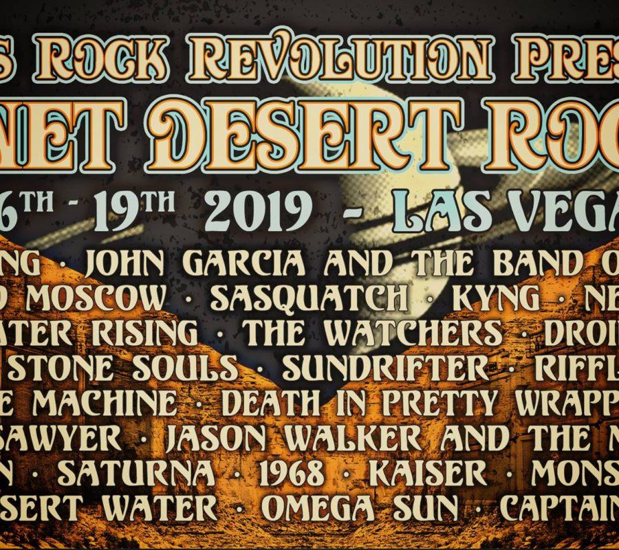 RED FANG, KYNG & BLACK WATER RISING – fan filmed videos from the Planet Desert Rock festival in Las Vegas May 18, 2019