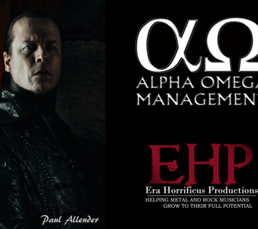 PAUL ALLENDER And Era Horrificus Productions Enter ALPHA OMEGA Management