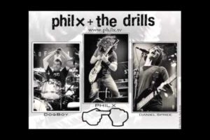 PHIL X AND THE DRILLS – SIGN TO GOLDEN ROBOT RECORDS #philx