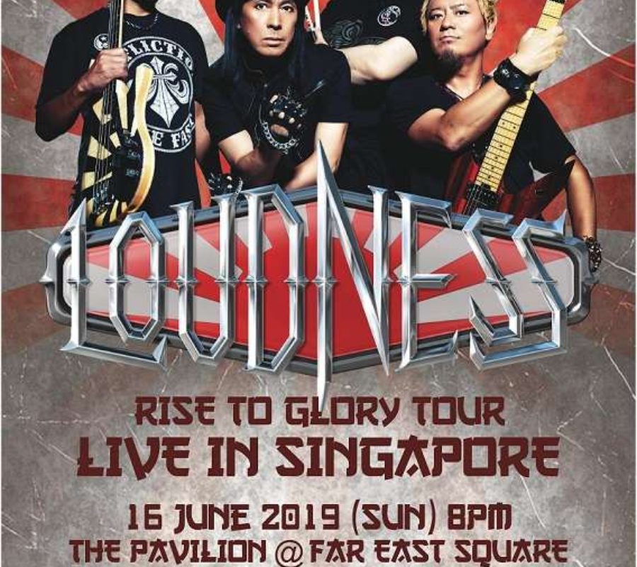 LOUDNESS – fan filmed videos from The Pavilion@far East Square in Singapore June 16, 2019