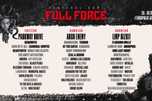 FULL FORCE FESTIVAL – Day 1 – ARTE Concert – pro shot (TV broadcast) quality Any Given Day, Polaris, Sondaschule,  Sick Of It All,  Napalm Death