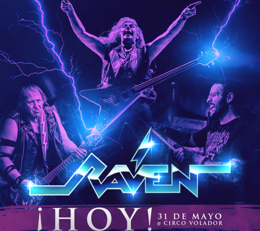 RAVEN – fan filmed videos from Circo Volador, Centro de Arte y Cultura, Mexico City, Mexico May 31, 2019