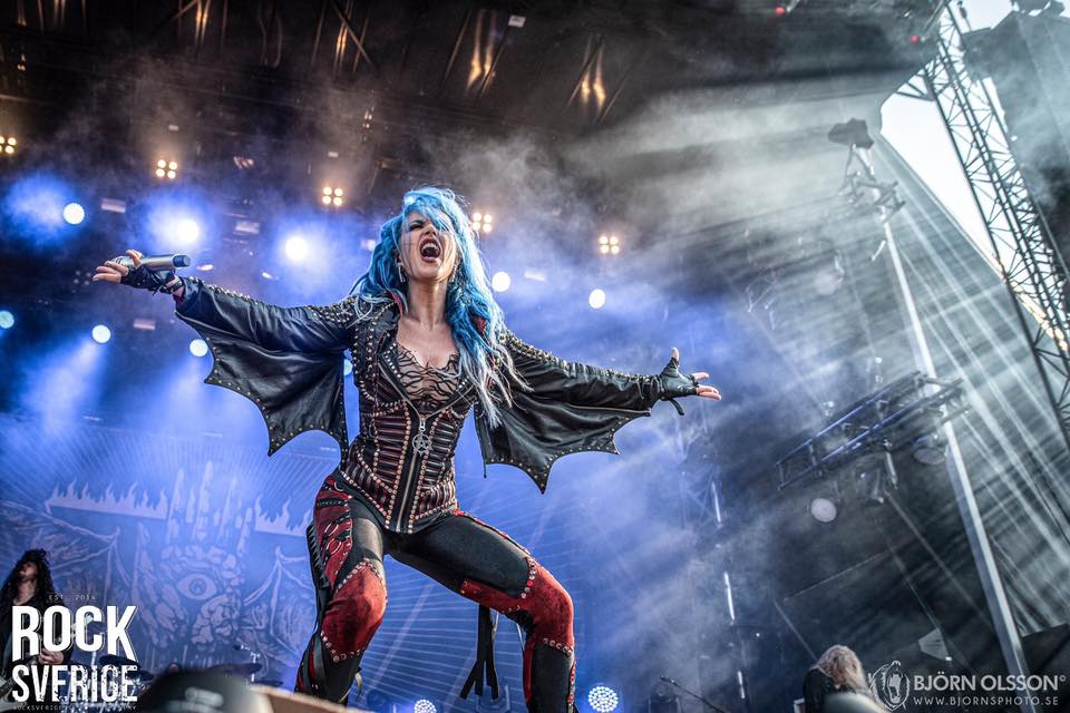 Arch Enemy Fan Filmed Videos From Sweden Rock Festival 2019 Archenemy Alissawhitegluz Kick Ass Forever