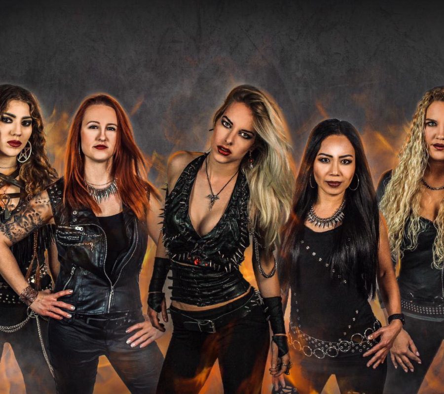 BURNING WITCHES – post new song “WINGS OF STEEL”  featuring their new vocalist Laura