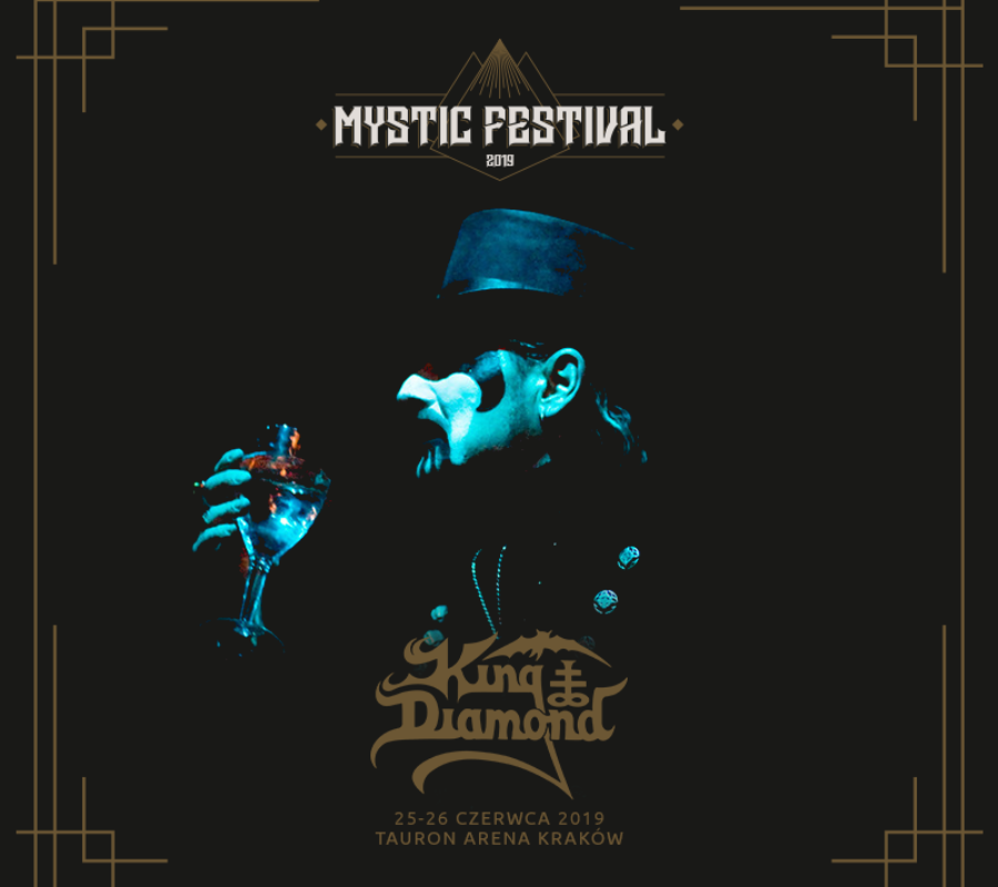 KING DIAMOND – fan filmed videos (FULL SHOW!!!) from the Mystic Festival 2019, Kraków Tauron Arena JUNE 26, 2019