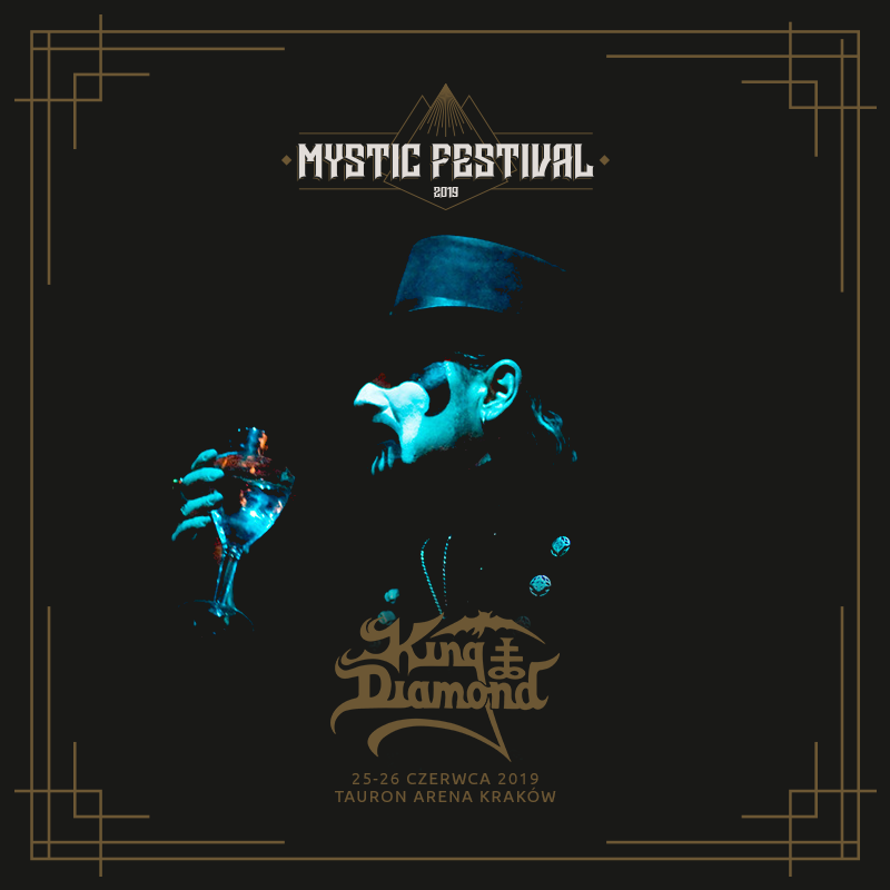 KING DIAMOND - fan filmed videos (FULL SHOW!!!) from the Mystic Festival  2019, Kraków Tauron Arena JUNE 26, 2019 - KICK ASS Forever